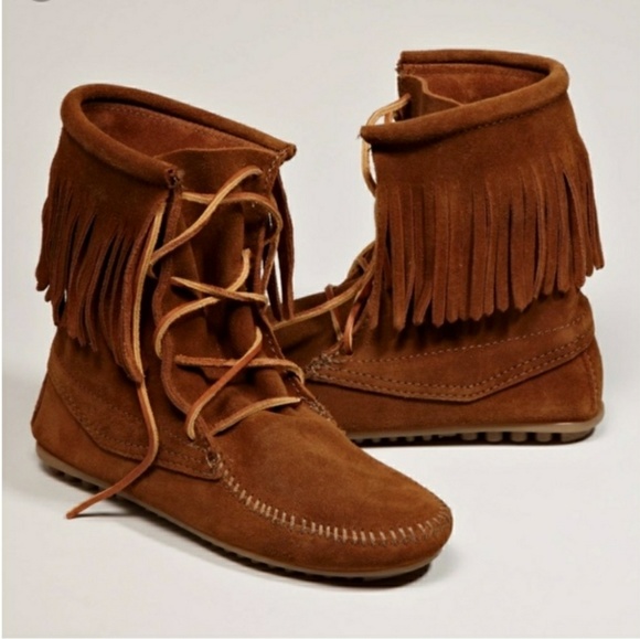 authentic moccasin boots